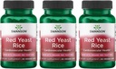 Swanson Made with Organic Traditional Red Yeast Rice 600 Milligrams 60 Veg Kapsle (3 Pack)