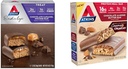 Atkins Endulge Čokoládový karamelový Mousse Bar, Dessert Favorite, 1g Sugar, High in Fiber, 5 Count & Chocolate Mandle Butter Protein Meal Bar, Keto Friendly, 5 Počet