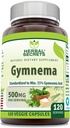 Herbal tajemství Gymnema dodatek 124; 500 Mg Per Serving 124; 120 Veggie Kapsle 124; Non- GMO 124; gluten zdarma 124; Made in USA