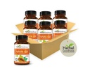 Papaya Leaf Extract Kapsle 10X Síla - 60 / 600mg Veg Capsules - krevní destička, kostní marrow & Spleen podpora, imunitní Gut & Super trávicí zdraví - Bylinné dobro (balení po 6)