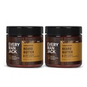 Každý muž Jack Beard Butter- jemná Sandalwood vůně - Hydrates a Styles Dry, Unruly Beards při uvolnění ltch - Přirozeně odvozené s Shea máslo a kokosové oleje - 4unce (2 balení)