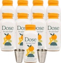 DOSE pro váš dodatek pro podporu jater Shot 124; non GMO, Vegan, gluten Free, Kosher Pareve Dublin 124; 16oz (9 lahví) & 2oz Shot Glass (2 brýle)