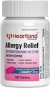 Difenhydramin HCI PHARMAN124; Difenhydramin Allerics Relief PHARMAN124; Antihistamin Phenhydramin 25 mg tablety PHARMAN124; 100 Počet