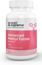 Nutri nejvyšší pokročilý methylfolát (5- MTHF) 1mg 60