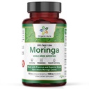 Organic Aura Moringa Leaf Kapsle 124; 1500mg - 150 HPMC Veg Vigna 124; All Leaves Green Super Food Nutrition Is124; Přirozeně zvyšuje metabolismus, Energie, zdraví, & Stamina Vigna 124; 100% Čistá Moringa Vigna 124; Non GMO.
