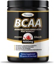 Original BCAA Powder 2: 1: 1 - Branched Chain Amino Acids for Muscle Building & Recovery, Fat Burning Support - Fruit Punch & Watermeloun (45 Servings)