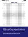 Amsler Eye Grid s magnetickým zápěstím - denně zobrazovací nástroj pro makulární degeneraci a glaukom pacientů klinické odborníky (2 Pack)