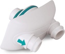 Navage Nasal Dock- Nos Pillow Combo: White Nasal Dock a standardní Nos Pillows