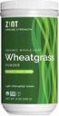 Zint Wheatgrass Powder, Organic (8 oz): Výkonný doplněk imunitní podpory, Celý Leaf Antioxidant Chlorofyl Zdroj pro detox, Imunity Booster