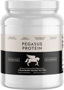 Pouze 4 ingredience - No Stevia, No Monk Ovoce, Žádné umělé sladkosti - Jahodové arašídové máslo Protein Powder, Všechny přírodní, Sweeced s Berries (20g bílkovin, 20 Služeb)