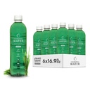 Chlorofylová voda - tekutý chlorofyl 6- balení (16.9oz) 124; kosmetický nápoj pro zářivou pokožku, anti- aging & oxygen zvýšení obsahu 124; Vitamíny A, B12, C, D 124; Vitamin voda 124; Čistá etiketa 124; Hydratační podpora