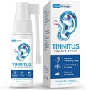 TUHIMO Tinnitus Relief for Ringing Uars, Tinnitus Relief Uar Drops, Snížit hluk ucha a zlepšit sluch, 30 ml