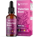 Valerian Root Extract Drops 1000mg (Valeriana officinalis) Bylinný dodatek Absorbs lepší než kapsle, 2 měsíce Dodávka, 84 Servings, Alkoholicko-Volný tinktura - 2 Oz, balení po 1