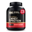 Optimum Nutrition Gold Standard 100% syrovátkový protein prášek, jahody & krém, 5 liber (Balení květen Vary)