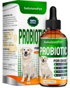 Probiotika pro psy Psí 124; Tekutá Probiotika pro psy a štěňata 124; Prebiotická a stravitelná Enzymy 124; Gut Flora Podpora a stravitelná péče 124; Bacon Chuť 124; 2 Oz