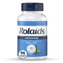 Rolaides Original Strength Antacid, 96 Žvýkací tablety, Máta Flavor, Původní Strength Heartburn Relief