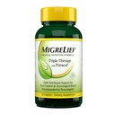 MigreLief Original Triple Therapy with Puracol - Nutritional Support for Migréna Sufferers - 60 Caplet / 1 měsíční dodávka