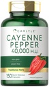 Carlyle Cayenne Pepper Kapsle 124; 40.000 HU PHARMAD 124; non-GMO a gluten zdarma