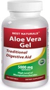 Nejlepší Naturals Aloe Vera Gel 5000 mg 250 Softgels