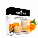 ProtiWise High Protein Shake & Pudding Mix 124; 15g Protein, Nízký tuk, Nízké kalorie, Nízký cukr 124; Gluten Volný KETO dietní 124; Náhrada jídla pro Hunger Control 124; Orange Creamsicle 124; 7 / Box