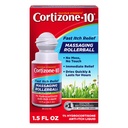 Kortizone- 10 Maximální síla Itch Relief Massage Rollerball, 1% Hydrokortizon, Fast- acting, Anti- Itch Liquid for Bug Bites, Rash, Eczema, Psoriasis, Poison Ivy, Oak, Sumac, 1.5 fl. oz