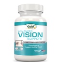 Advanced Vision Support - Lutein Eye & Vision Complex with Lutein, Bilberry, Zinek, Grapeseed & Essential Vitamíny - Všechny přírodní retinové kapsle pro oční zdraví - Vyrobeno v USA