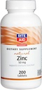 Rite Aid Natural Zinek, 50 mg, 200 tablet - Podporuje imunitní funkci - Zinek doplňky - Vitamin doplňky - Přírodní zinek dodatek - Essential Mineral for Antioxidant Health - Easy- to- Polykat