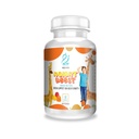Actif Výška Zvýšení Mega Podpora pro růst výšky s 10 + faktory, Dodatek výšky pro děti a dospívající, 60 Gummies, Jahodová příchuť, Získejte vysoký rychlý vzorec
