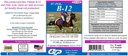 SU-PER B-12 Energy Horse Supplement - Equine Vitamíny B-12 & B-9 Folic Acid Support Powder - 12.5 Pounds, 6 Month Supply