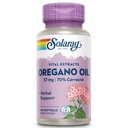 SOLARAY Oregano Oil 57 mg - Oil Oregano Softgels - Bylinné doplňky pro celkovou zdravotní a wellness podporu w / 70% Carvacol - Extra Virgin Olive Oil Base, 60denní záruka, 60 Serv, 60 Softgels
