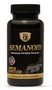SEMANOID (60 Caps) Maximální plodnost Formule a Semen Volumizer - Pokročilé plodnosti ingredience a muž Prenatal vitamin Směs, 1 měsíc Dodávka