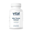 Vital Nutrients Mléko Thistle Extract 250mg Thistle 124; Vegan Mléko Thistle dodatek pro funkci jater & Detox Tilf 124; Antioxidant Support for Glutathione Production Till124; Gluten, Dairy, Soy Free Till124; Non- GMO Till124; 60 Kapsle