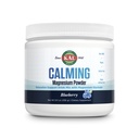 Kal Calming Magnesium Powder - Blueberry Flavor Magnesium Dodatek - Vysoká absorpce, Relaxační podpora, No Add Sugar, Vegan, Gluten Free, Made Without Soy - 40 Servings, 9 oz