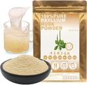 100% čistý přírodní rostlina Psylium husk Powder Organic Guar Gum, Keto pečení prášek, strava náhradní prášek, Psylium fiber prášek, dietní fiber 100g / 3.52oz