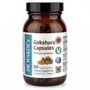 DR WAKDE Gokshura Kapsle (Tribulus terrestris) - 60 Veg Caps 124; 100% Pure, All- Natural Dodatek 124; Vegan, Plant- based, Podporuje vitalitu a močové zdraví