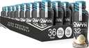 OWYN pouze to, co potřebujete pro Elite Vegan High Protein Keto Shake, 32g protein, 9 aminokyselin, Omega33, Prebiotika, cvičení a zotavení, 0g Net Carbs, Nulový cukr (Vanilla, 12 Fl Oz (balení po 36)