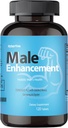 Testosteron dodatek pro muže - Tongkat Ali, Maca, L-Arginine HCI & Ginseng pro energii, Stamina & Endurance, Non- GMO, Gluten- Free, 120 Tablet (60- Day Supply)