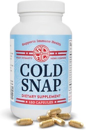 Snap Dynastie Studený Snap - 120ct Kapsle, Balení 1 - Plant Based Komplexní imunitní zdravotní podpora pro všechny věkové doby, Rychlé doplňky pro studenou a chřipkovou podporu, Žádné kontraindikace