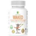 Waked Endurance, Energy And Stamina Support 30 Kapsle Organic Green Coffee Bean Extract, Guarana Seed Extract, Green Tea Leaf Extract, Ashwagandha Root Extract, a Black Pepper Extract jako BioPerine