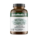 NutraMecyl Methyl Complete - Kompletní methylační a energetická podpůrná kapsle - Vitamin B2, B6, B12 & Folát - s monohydrát a bezvodý betain (120 Počet)