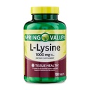 L- Lysin 1000mg Tablety - Esenciální aminokyselina pro imunitní podporu, kolagen Formation, a zdraví kůže - high- potency Lysin dodatek, 100 Počet, gluten- Free (Balení po 1)
