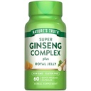 Nature 's Truth Super ženšen Komplex 124; 60 Kapsle 124; s Royal Jelly 124; Non-GMO & gluten zdarma dodatek