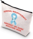 TSOTMO Adrenal Support Medical Alert Bag - Nouzové záchranné léky uvnitř tašky první pomoci