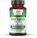 Organic Aura Neem Nejvyšší Kapsle. 150 Veg tobolky. Triple Complex - Max Strength Pure High- Potency Azadirachta Indica Capsule. Přírodní antioxidant, zdraví kůže, Abundant Imunity Support.