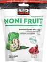 FORCE FACTOR Noni Fruit Chews for Imunity and Skin Health Support, Noni Juice Supplement, Plant- based Antioxidant Superfood Chews, gluten- Free, & Vegan, Apple Berry Flavor, 30 Soft Chews