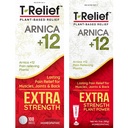 MediNatura T- Relief Extra Strength Pain Relief Arnica + 12 Plant- based Pain Relievers 100ct Tablety T- Relief Extra Strength Pain Relief 3oz Cream Bundle