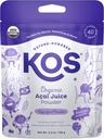 KOS USDA Organic Acai Powder, Neslazené Superfood - Přírodní antioxidant, Acai Berry pro Smoothies and Bowls - Polyfenol Abundant, Gluten- Free, Non- GMO, Climate Friendly resealaable Bag, 40 Služeb