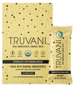 Truvani rostlin na bázi snack bary 124; Chocolate Chip Banana Bread 12 balení 124; 5g protein 124; USDA organické a veganské 124; jediný bar 124; mléčné, sójové a gluten zdarma 124; jednotlivě zabalené