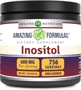 Amazing approvas Inositol Powder Supplement CP124; 600 Mg per Serving CP124; Neochucené CP124; 1 Lb (454 Grams) CP124; Non- GMO CP124; Gluten- Free CP124; Made in USA