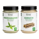bixa BOTANICAL Support Játra Wellness 124; Andrographis + Guduchi Powder 124; Bundle OF 124; 100% přírodní bylinné suppliment